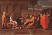Nicolas Poussin Moses Trampling on the Pharaoh's Crown (mk08) china oil painting artist